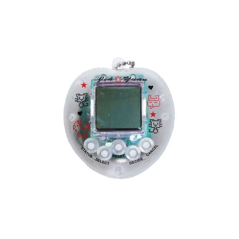 Virtual Pet Toy - Transparent White - لعبة